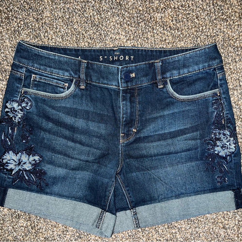 White House Black Market Denim Shorts